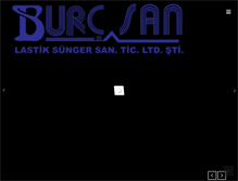 Tablet Screenshot of burcsan.com.tr